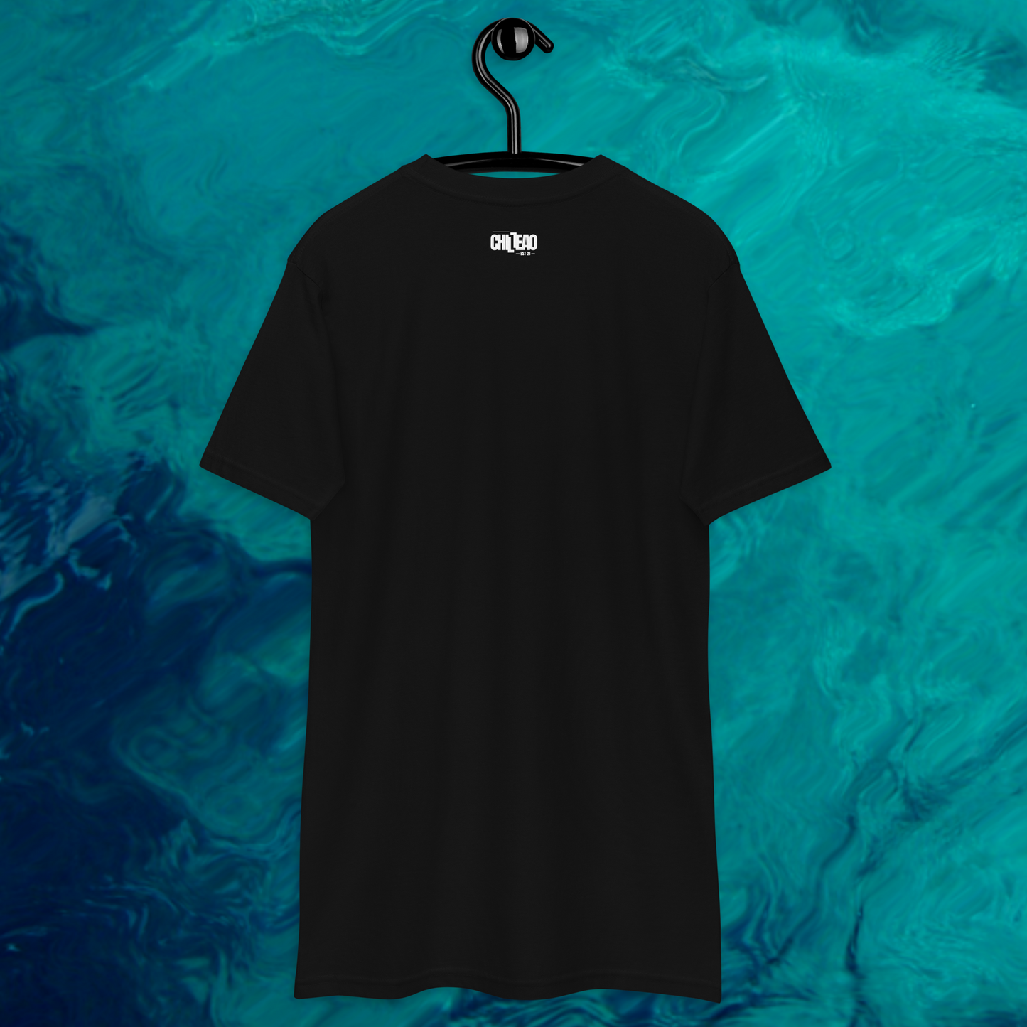 CHILLEAO "FLOW WITH IT" UNISEX BLACK SHIRT