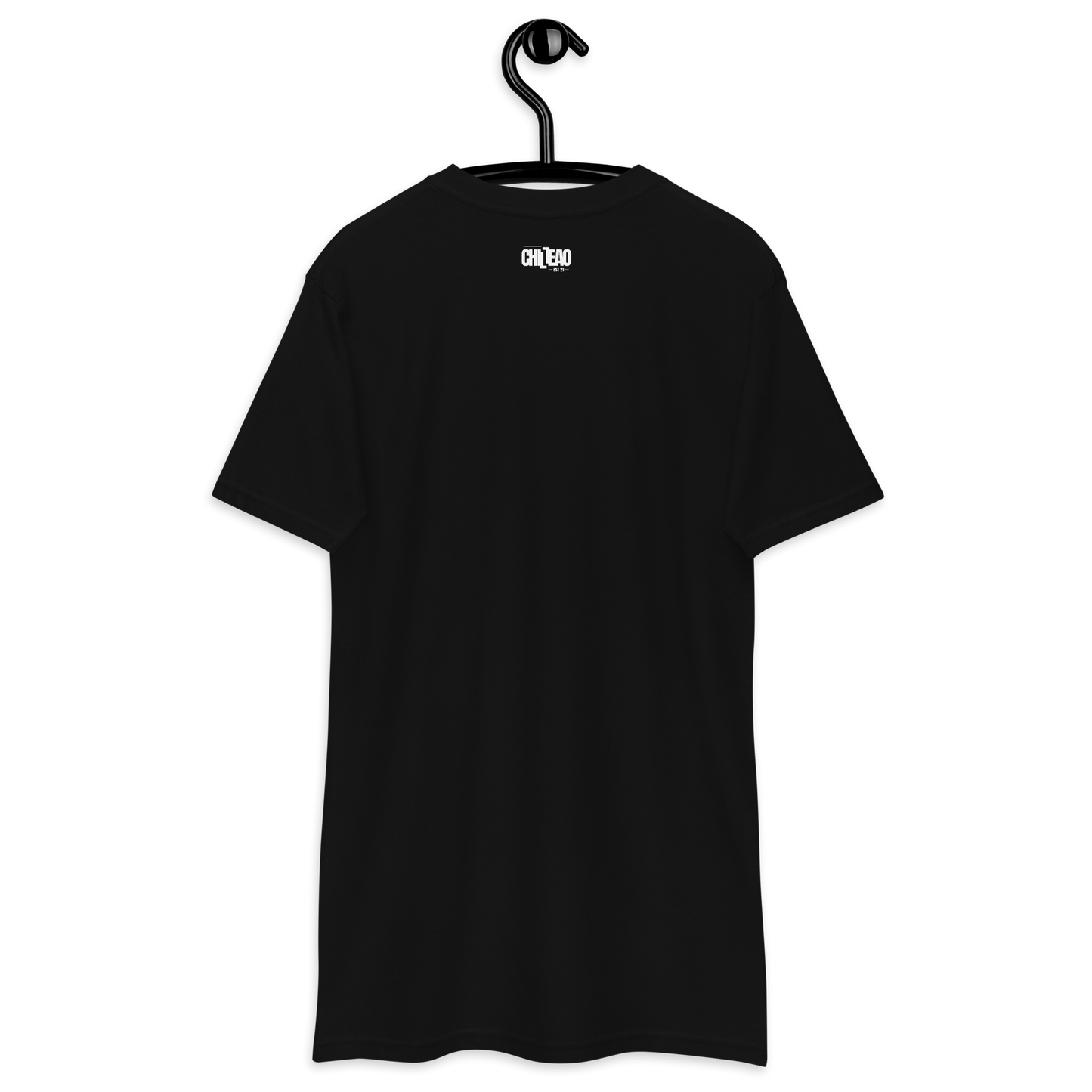 CHILLEAO "THOUGHTS" UNISEX BLACK T-SHIRT