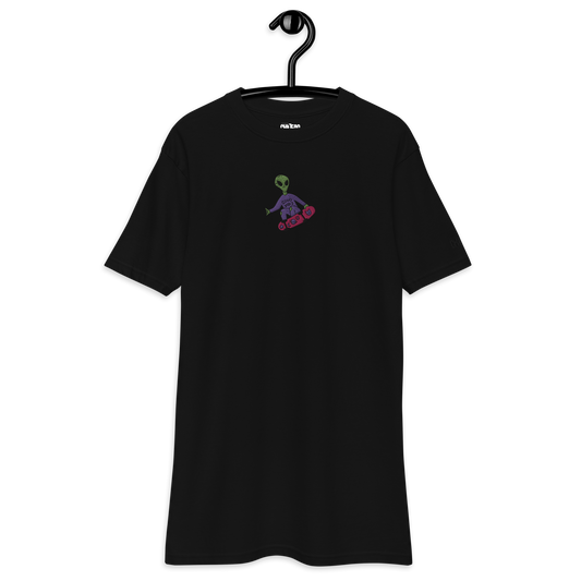 CHILLEAO "MARCIANO" BLACK UNISEX T-SHIRT