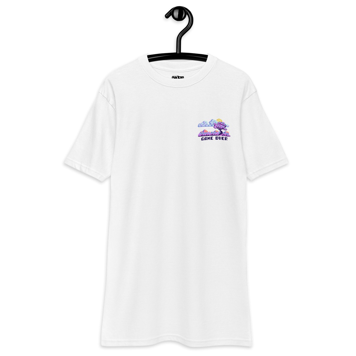 CHILLEAO "GAME OVER" UNISEX WHITE T-SHIRT