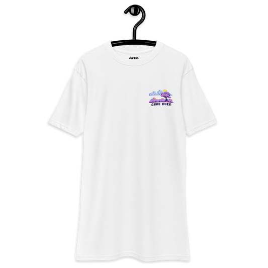 CHILLEAO "GAME OVER" UNISEX WHITE T-SHIRT