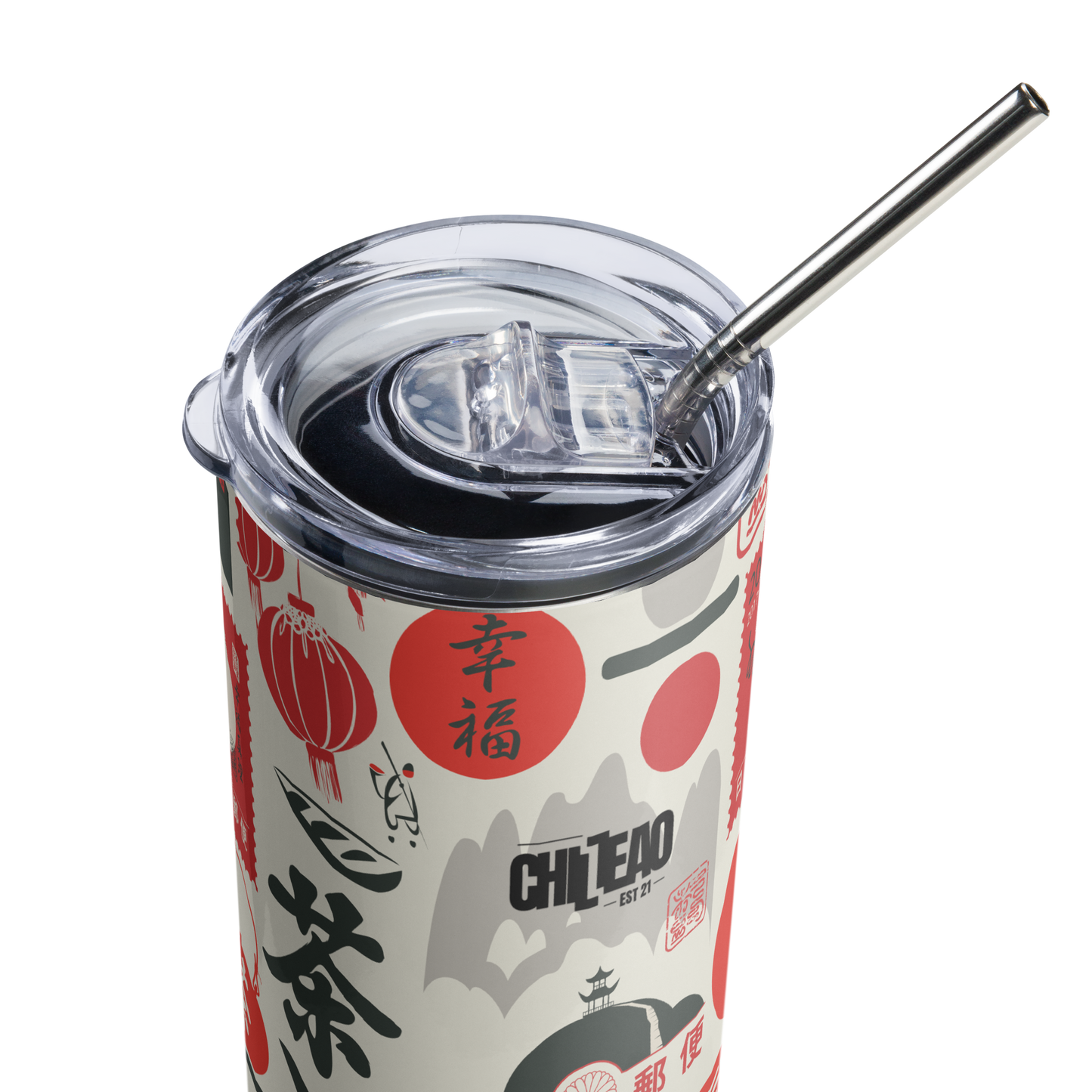 CHILLEAO STAINLESS STEEL TUMBLER