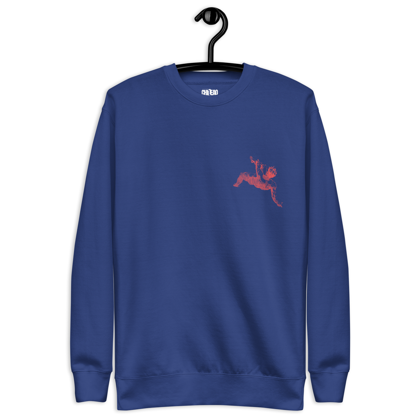 CHILLEAO "FALLING" BLUE UNISEX SWEATSHIRT